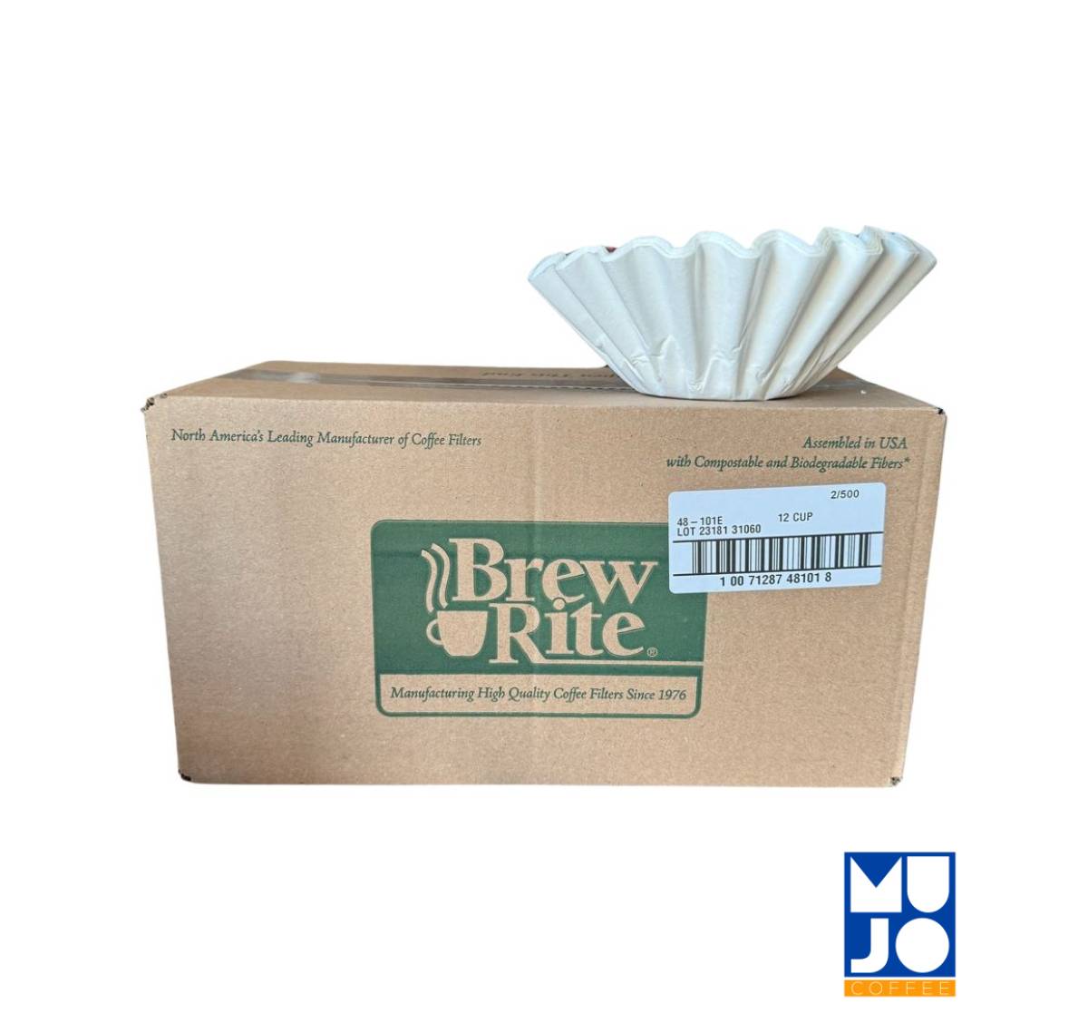 Brew Rite 250/90 Basket Filtre Kahve Kağıdı 1000 Adet